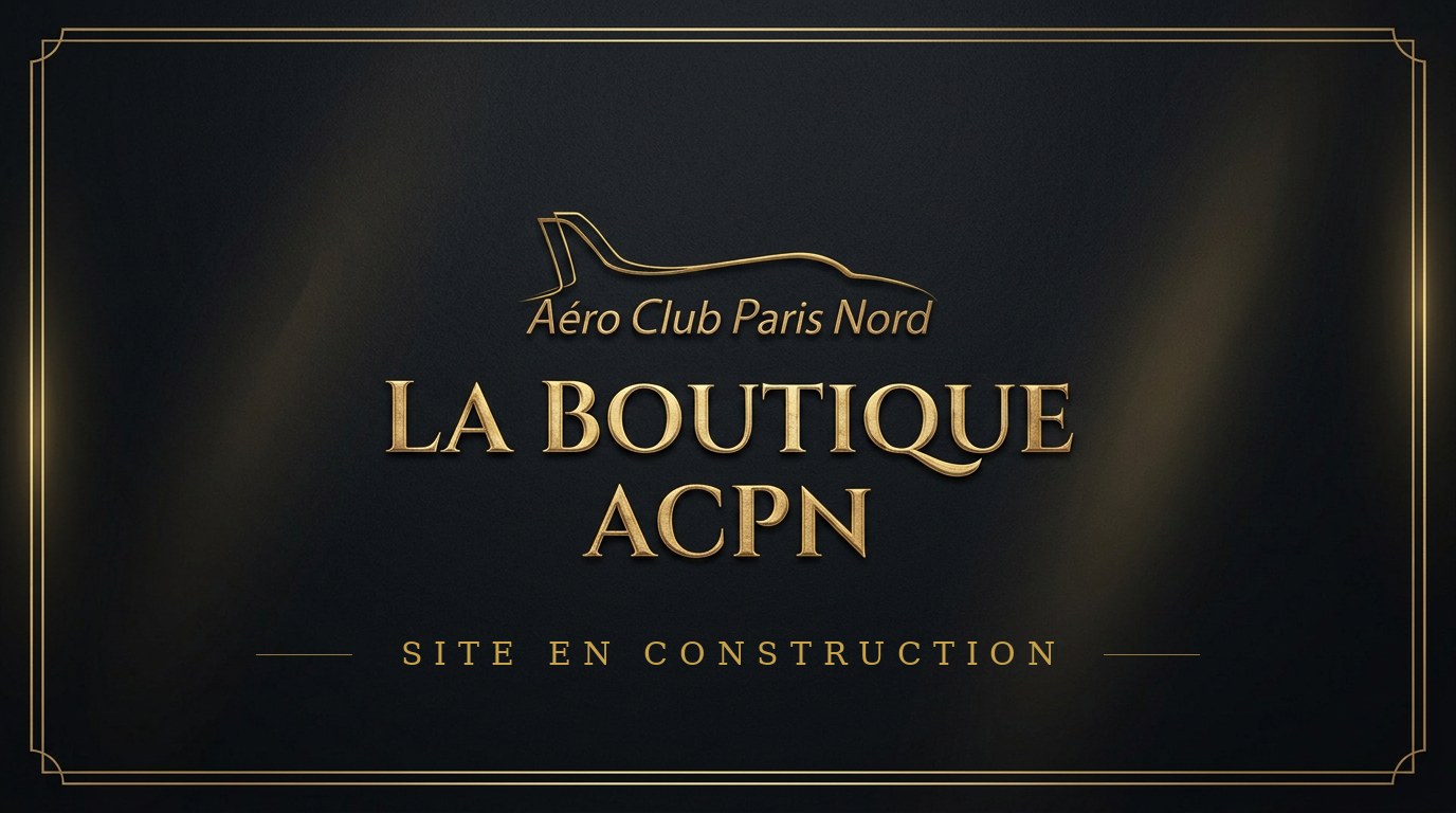 La Boutique ACPN — Aéro-Club Paris-Nord
